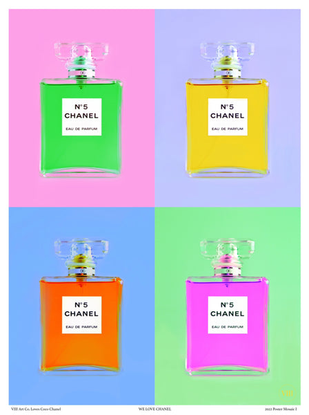 Mosaic Chanel N°5 Poster I (OP ED) By VIII
