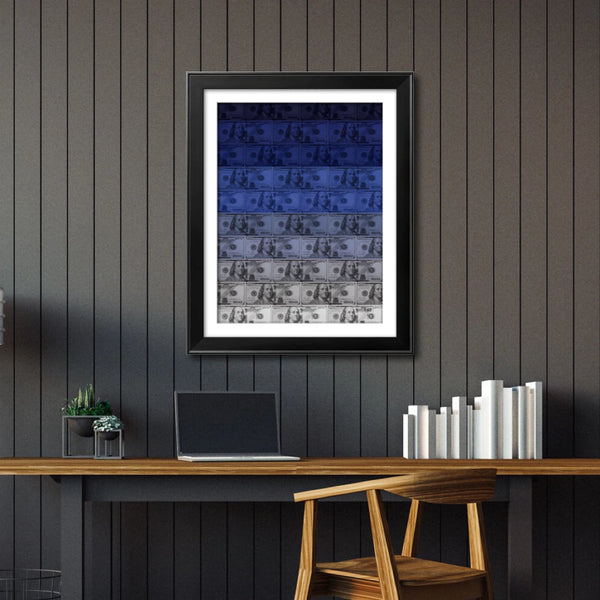 Contemporary Money Honey Ombre: Blue & Grey USD (LTD ED)