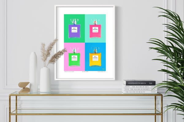 Mosaic Chanel N°5 Poster II (OP ED) By VIII