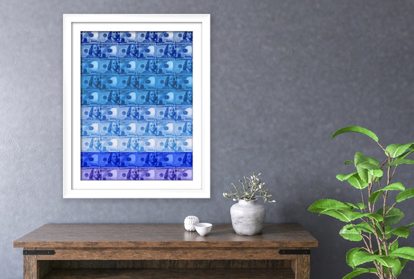 Blue & Purple Dollars