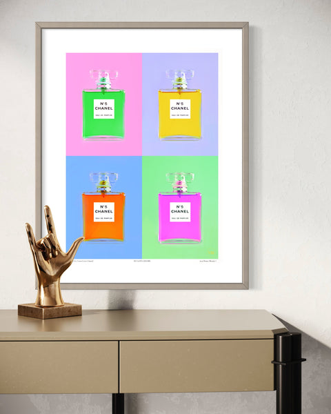 Mosaic Chanel N°5 Poster I (OP ED) By VIII