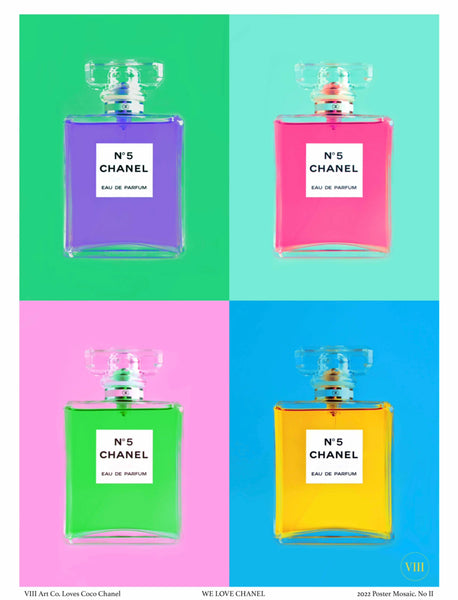 Mosaic Chanel N°5 Poster II (OP ED) By VIII