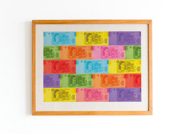 ''Frida Piñata" (Small) By VIII., Fine Art Print on Cotton Rag