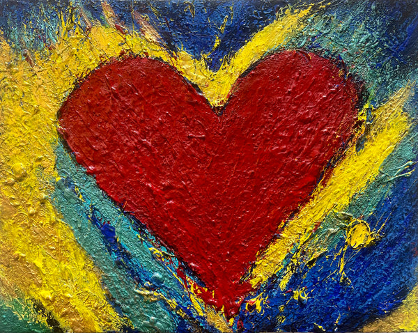 ''Lucky Bucky in Love'' (Head & Heart Diptych) 2024