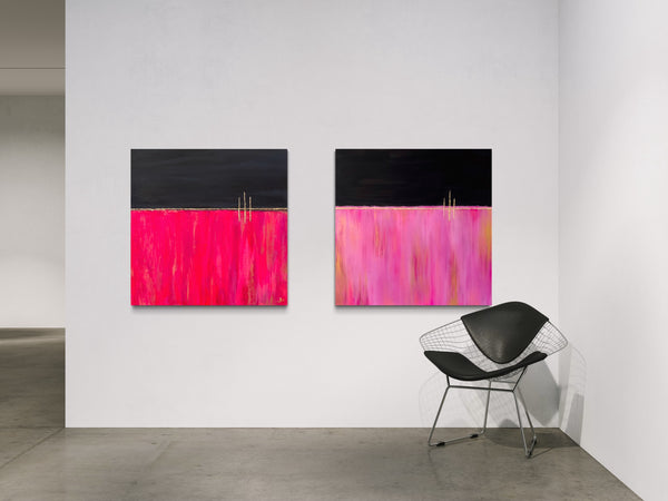 Original Paintings, ''Thin Places I & II'' by VIII x Joy Hilley