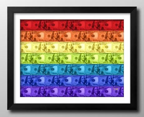 ''Rainbow Money USD.'' (LTD ED) By VIII